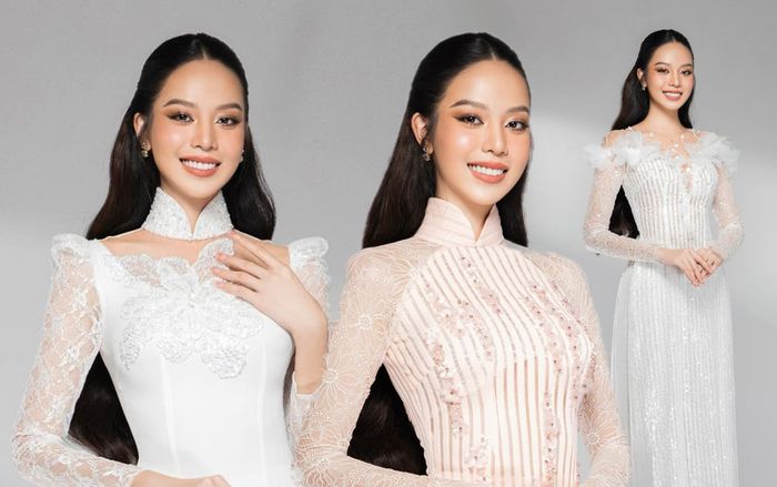 Hoa hậu Thanh Thủy thướt tha với tà áo dài: Visual này sang Nhật Bản có ổn không?