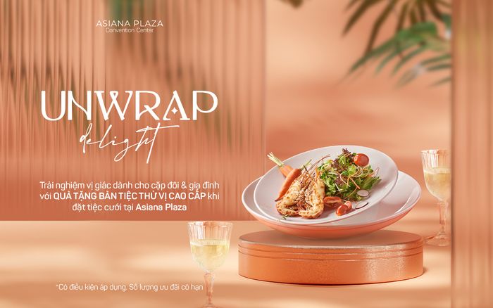 Vén mở món quà 'hảo vị' Asiana Plaza dành tặng các cặp đôi sắp cưới