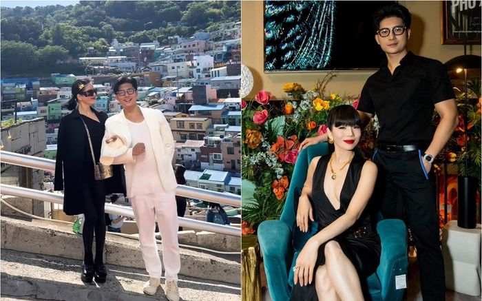 Lệ Quyên và bạn trai khoe khoảnh khắc dính như sam ở Hàn Quốc