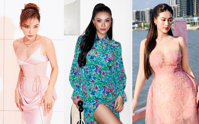Đẹp khen - Xấu chê: Nhiều 'chân dài' diện váy áo tông hồng, chi tiết sến sẩm