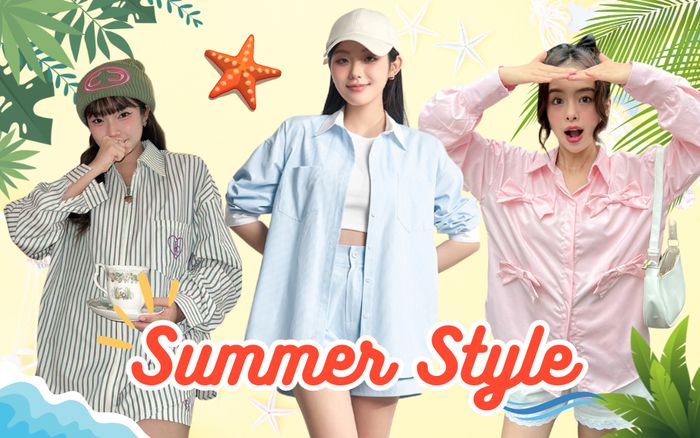 Sơ mi - basic item nhưng dễ bắt trend để nàng tha hồ lên đồ tung tăng hè này