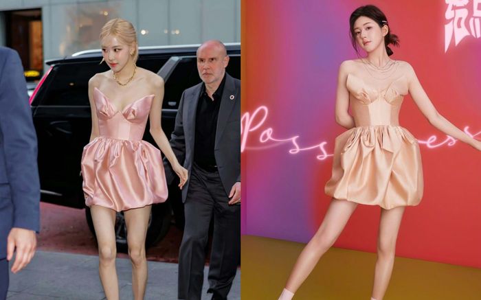 Diện cùng mẫu váy công chúa, Triệu Lộ Tư thua xa Rosé ở điểm này!