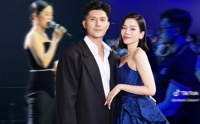 Lâm Bảo Châu có hành động gây chú ý bên dưới sân khấu khi nghe Lệ Quyên hát