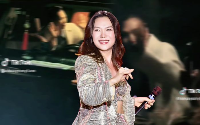 Lên xe ra về sau show diễn, Mỹ Tâm có hành động quen thuộc dành cho fan