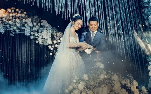 Hoa khôi Việt từng có đám cưới cổ tích thể kỷ, bây giờ ra sao?