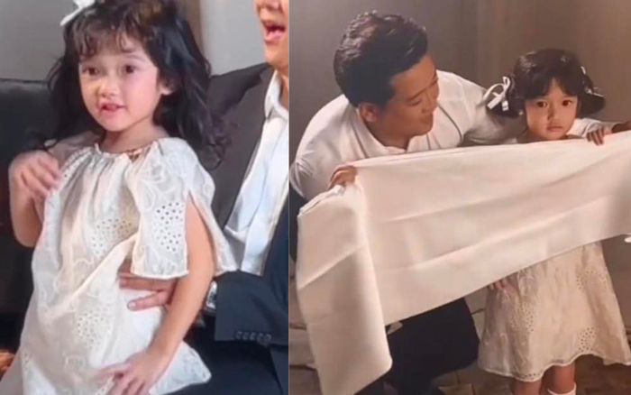 Nhan sắc xinh xắn tựa công chúa của con gái Trường Giang 'gây sốt' mạng xã hội