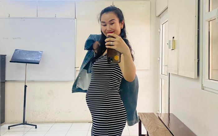 Võ Hạ Trâm tiết lộ thay đổi của mẹ bầu 4 tháng