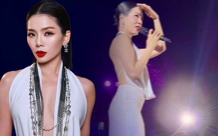 Gặp sự cố âm thanh khi hát ca khúc 'tủ', Lệ Quyên phản ứng ra sao?