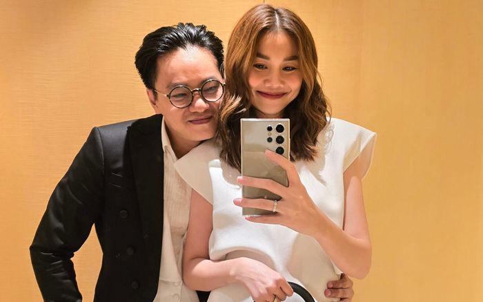 Thanh Hằng 'lỡ miệng' tiết lộ có tin vui, bà xã Bình Minh nói đúng 1 câu