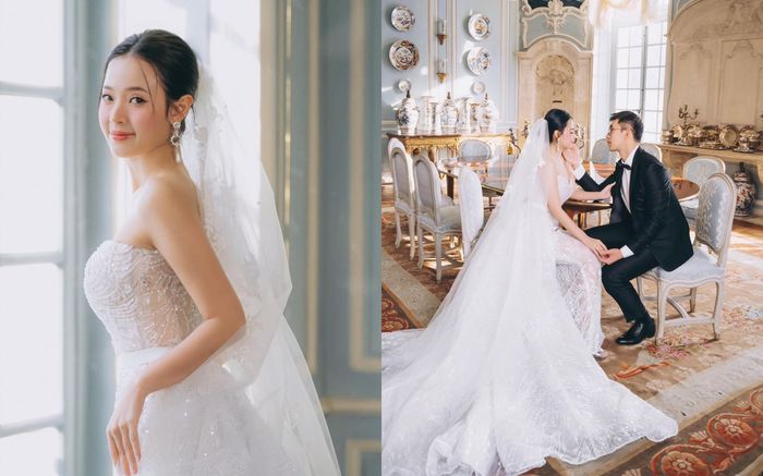Midu tung trọn bộ ảnh cưới ở Pháp, nhan sắc cô dâu tháng 6 xứng danh thần tiên tỷ tỷ
