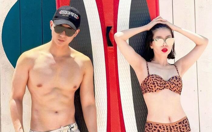 Tình trẻ Lệ Quyên khoe body 6 múi nét căng khiến hội chị em 'đỏ mặt'