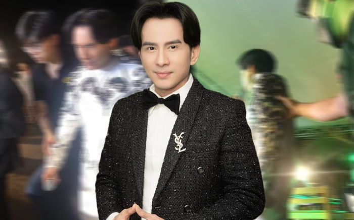 Đan Trường gặp chấn thương ở chân, nhờ người dìu lên sân khấu