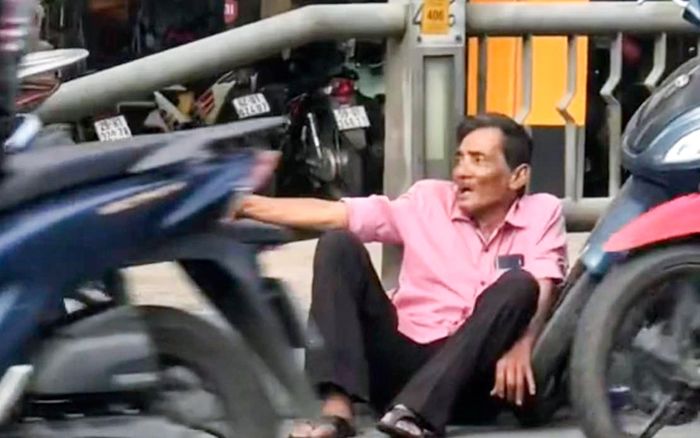 Thương Tín được người dân cho ăn ở khi đi lang thang liên tục
