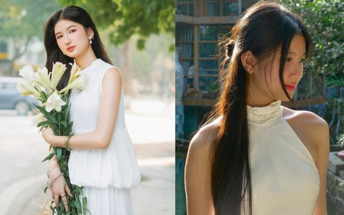 Sắc vóc hotgirl chẳng kém cạnh con gái Quyền Linh, được bố rèn thành hoa hậu