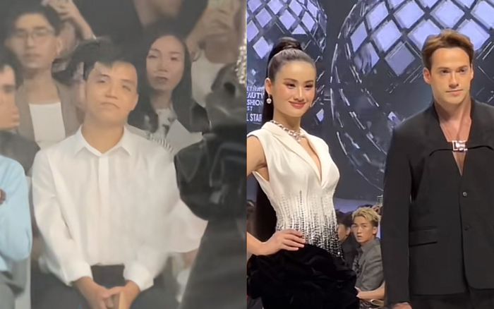 Bạn trai ngẩn ngơ khi xem Ý Nhi trình diễn vedette show thời trang