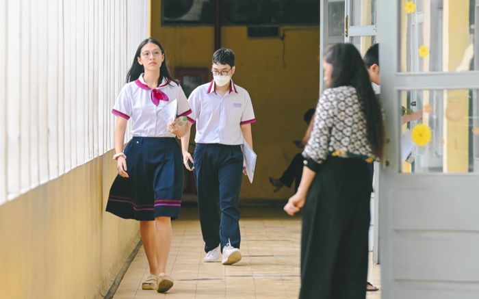 Các sĩ tử tự tin, sẵn sàng bước vào Kỳ thi Tốt nghiệp THPT 2024