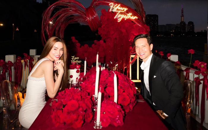 Hồ Ngọc Hà tiết lộ sự cố trong tiệc kỷ niệm 7 năm yêu nhau với Kim Lý