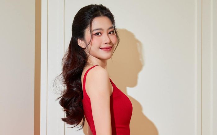 Nam Em gặp sự cố trang phục trước ngực