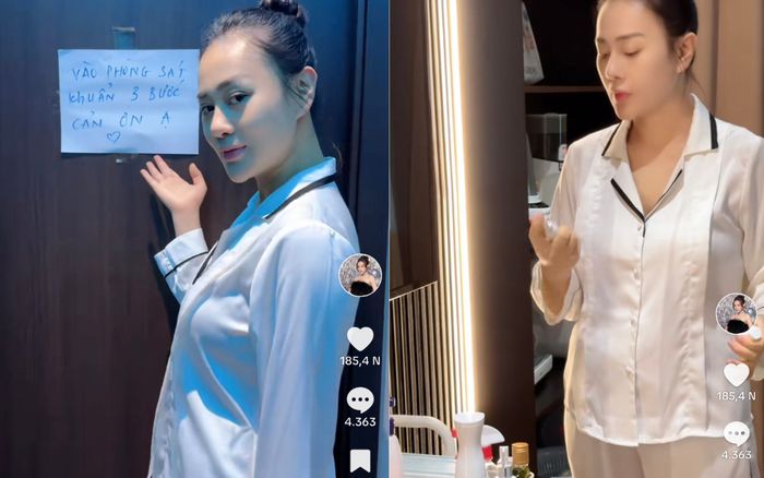 Phương Oanh phản ứng ra sao khi bị chê 'ủ con' sạch sẽ quá đà?