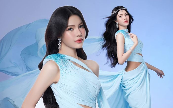 Tường San hớp hồn fan trong bộ ảnh trong veo gửi đến Miss International Queen