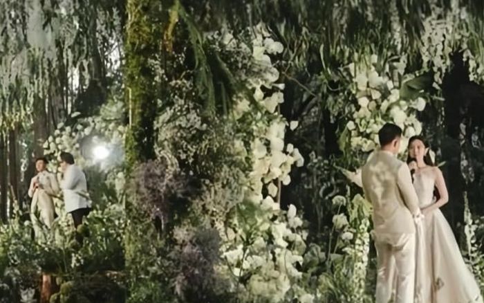 Lần đầu hé lộ khoảnh khắc hôn lễ riêng tư của Midu tại Đà Lạt, cô dâu chú rể được khen điều này