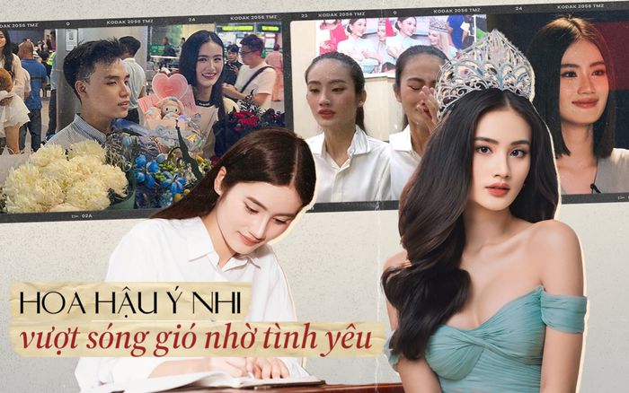 Hoa hậu Ý Nhi vượt sóng gió nhờ tình yêu