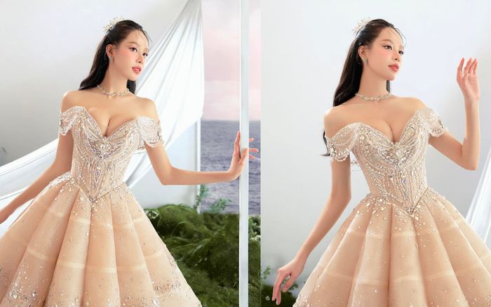 Hoa hậu Thanh Thủy diện váy cưới, khoe vóc dáng gợi cảm trước thềm thi quốc tế?