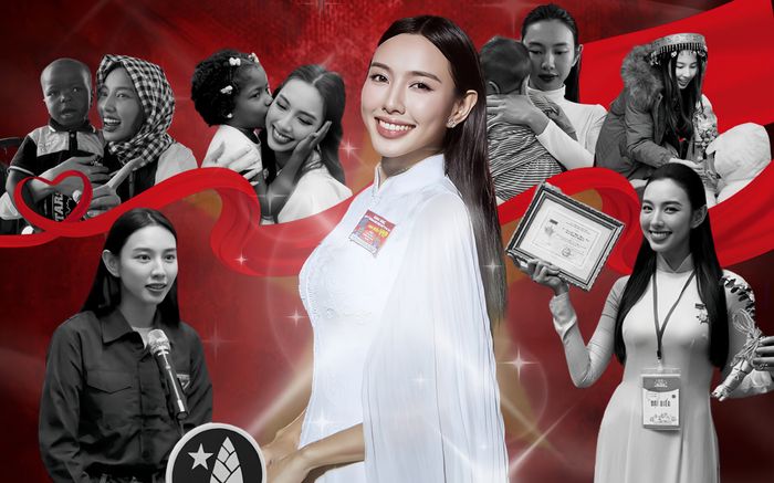 Thùy Tiên - Hoa hậu giàu lòng nhân ái