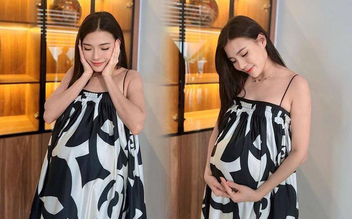 Thúy Diễm 'úp mở' tin vui sau tin xác nhận 'mang bầu' lần 2