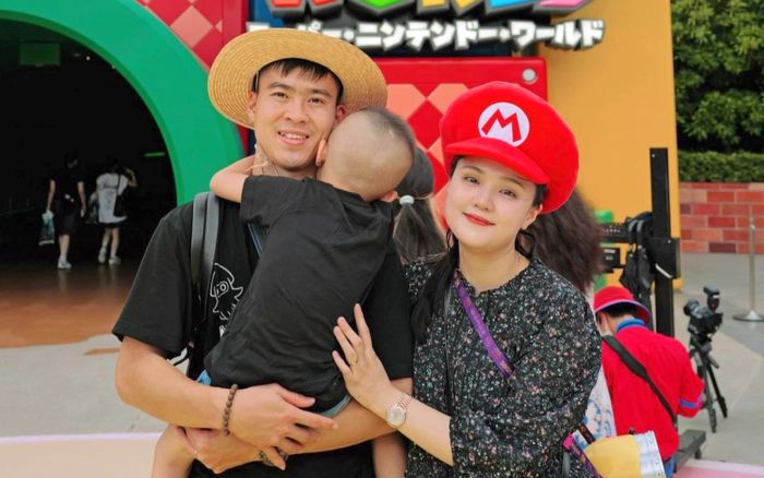 Con trai Duy Mạnh làm 1 chuyện khiến bố bị nhân viên ở Nhật nhắc nhở