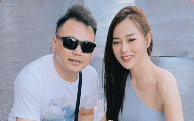 Á hậu Việt lên tiếng về tin làm người thứ ba của Shark Bình lúc Phương Oanh sinh con