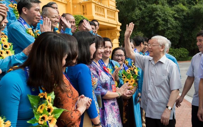 Một số hình ảnh nổi bật của Tổng Bí thư Nguyễn Phú Trọng