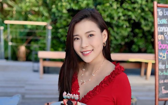 Thúy Diễm báo tin vui