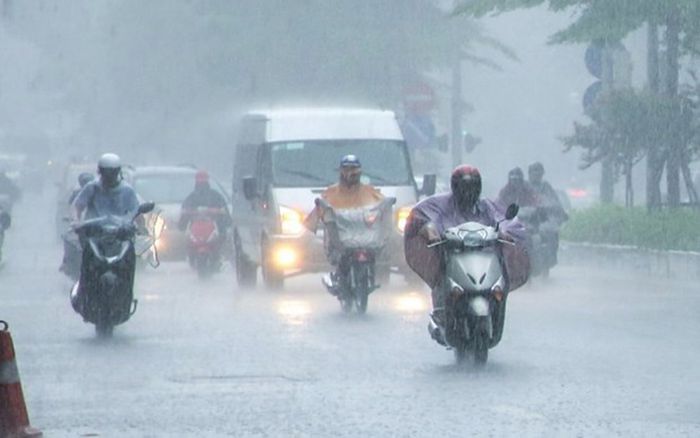 Miền Bắc lại sắp đón mưa dông