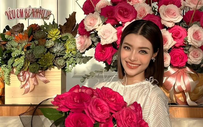 Á hậu Kiều Loan đang hạnh phúc