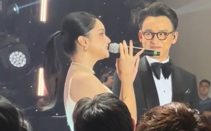 Hương Giang ấp ủng khi bị hỏi 'có còn độc thân hay không'