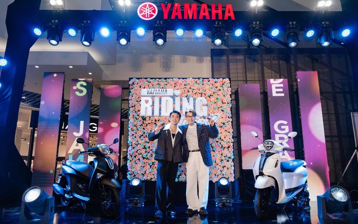 Chiêm ngưỡng loạt ảnh 'dễ thương' của Ninh Dương Couple tại Yamaha Riding Station