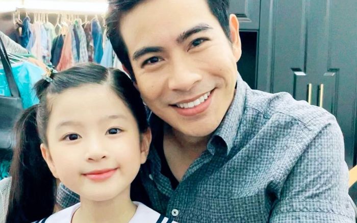 Chồng cũ diễn viên Ngọc Lan khoe có 'con gái' học lớp Một