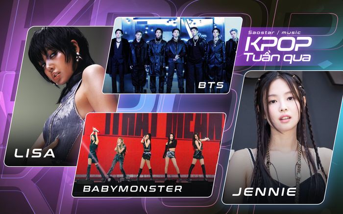 Kpop tuần qua: Lisa vướng cáo buộc đạo nhái, BTS nhận loạt tin vui