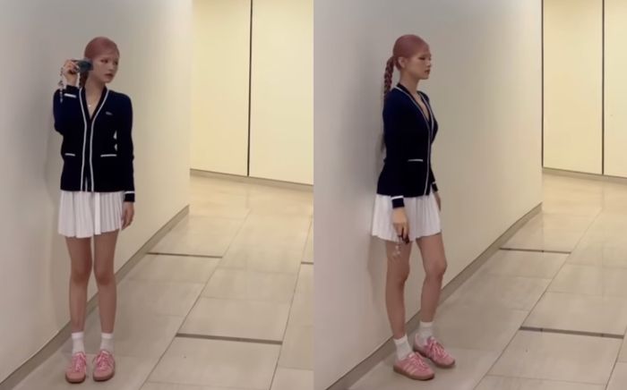 Xoài Non lộ rõ đôi chân khẳng khiu, thân hình gầy gò đáng lo ngại sau ly hôn