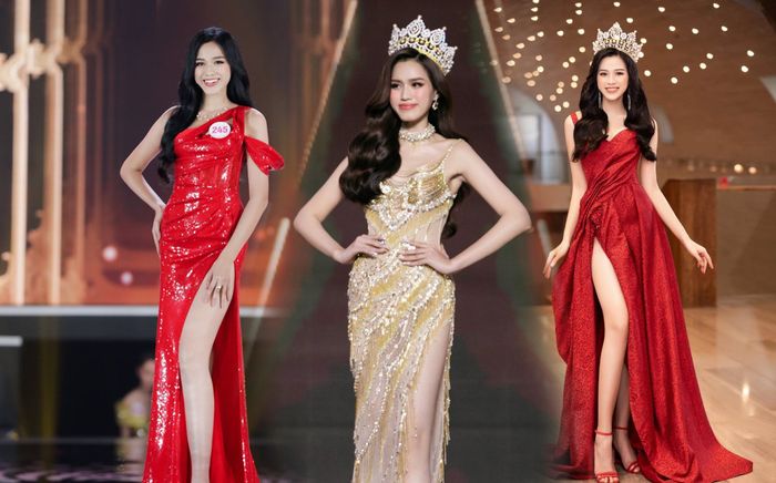 10 bộ váy dạ hội xẻ đùi giúp Hoa hậu Đỗ Thị Hà khoe đôi chân dài miên man