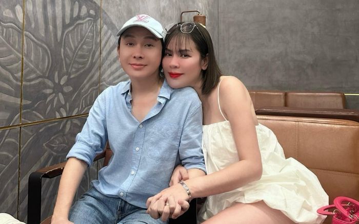 Hoa hậu Quý bà diện áo hai dây, tiết lộ điều hạnh phúc bên Vũ Luân mỗi tối