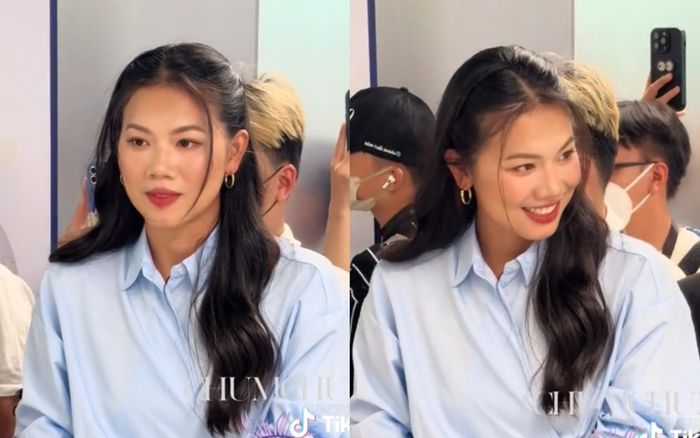 Ánh Viên gây chú ý với nhan sắc xinh đẹp khi dự sự kiện