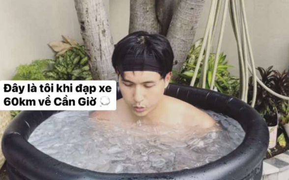 Tình trẻ của Lệ Quyên làm một việc sau khi đạp xe ra tận Cần Giờ