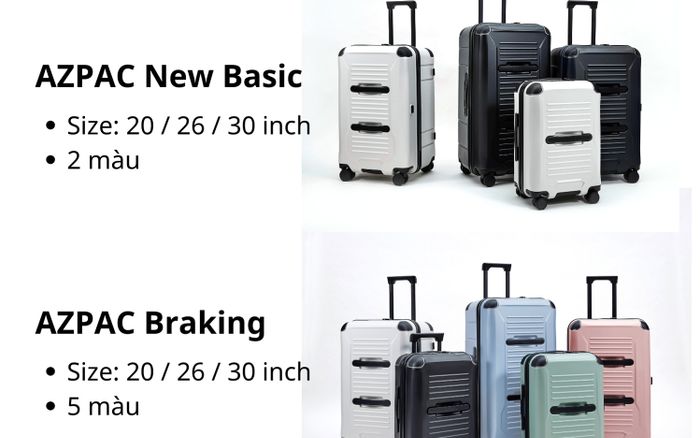 House Of Luggage ra mắt bộ sưu tập vali mới AZPAC - Dự sẽ trở thành siêu phẩm được tín đồ du lịch săn đón