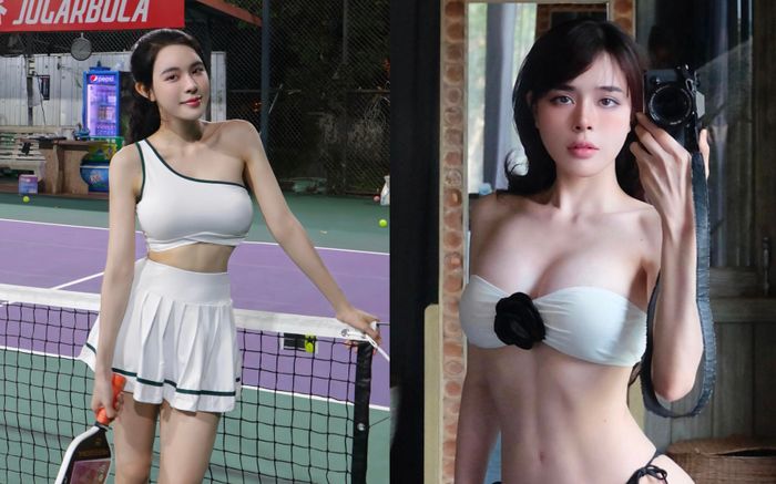 Vóc dáng đẹp như Hoa hậu của bạn gái Văn Thanh