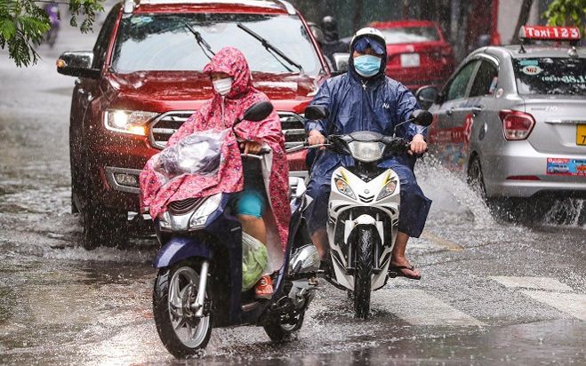 Miền Bắc đón mưa dông mấy ngày?