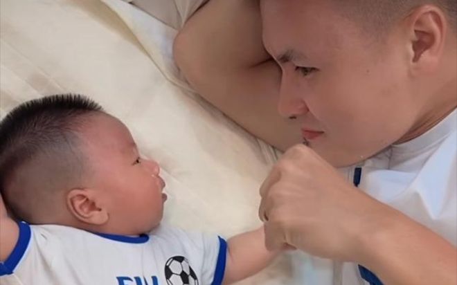 Con trai Quang Hải được khen ngợi vì điều này