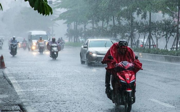 Diễn biến đợt mưa dông lớn ở miền Bắc