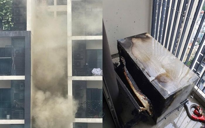 TP.HCM: Cháy căn hộ chung cư cao cấp, người dân hốt hoảng tháo chạy